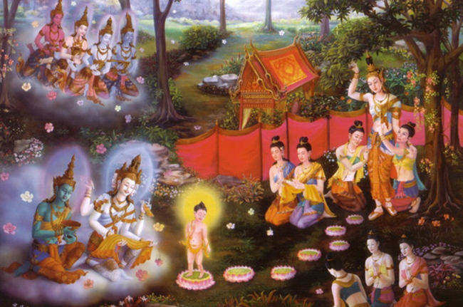 พระพุทธเจ้าประสูติ