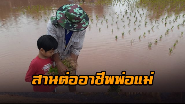 สานต่ออาชีพพ่อแม่