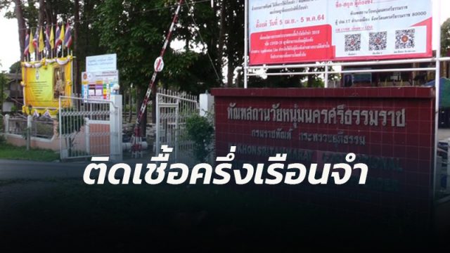 ทัณฑสถานวัยหนุ่มนครศรีธรรมราช วิกฤต นักโทษติดเชื้อครึ่งเรือนจำ