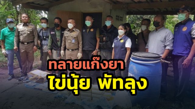 ทลายแก๊งค้ายา